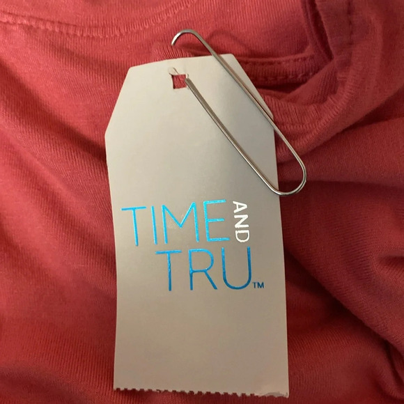 Time‎ & Tru Knit Dress Sleeveless  Size 20  Faded Rose Color NWT - Picture 8 of 9